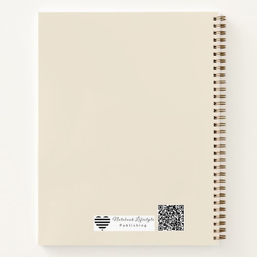 Academic Crest Builder | Customisable Collegiate Notitieboek (Achterkant)