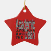 Academic Dean Extraordinaire Keramisch Ornament (Voorkant)