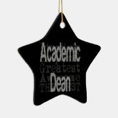 Academic Dean Extraordinaire Keramisch Ornament (Rechts)
