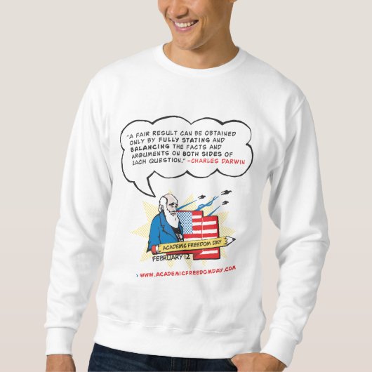 Academic Freedom Sweatshirt (Voorkant)