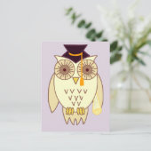 Academic Owl Briefkaart (Staand voorkant)
