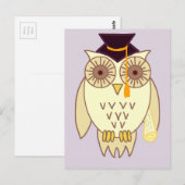 Academic Owl Briefkaart (Voorkant / Achterkant)