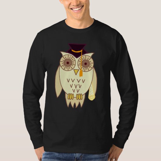 Academic Owl T-shirt (Voorkant)