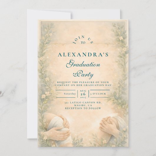 Academic Physical Therapy Graduate Kaart (Voorkant)