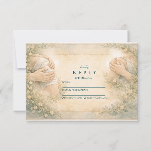 Academic Physical Therapy Graduate RSVP Kaartje (Voorkant)