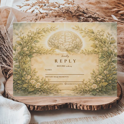 Academic Psychology Graduation RSVP Kaartje