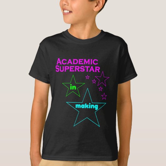 Academic Superstar-shirt T-shirt (Voorkant)