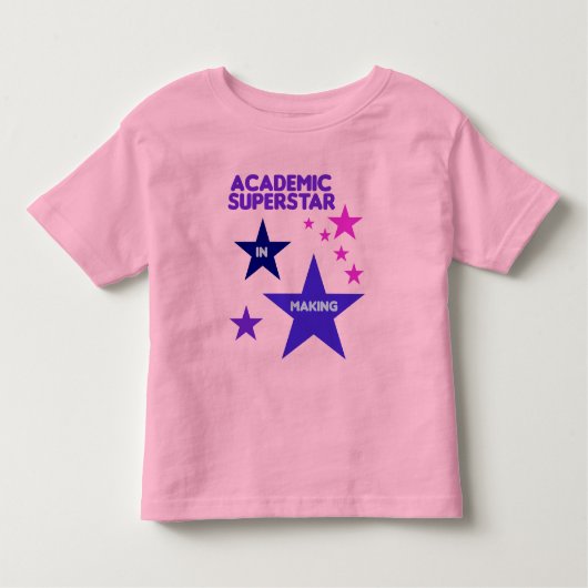 Academic Superstar-shirt voor kinderen Kinder Shirts (Voorkant)