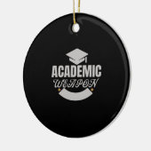Academic Weapon Classic Schattige Keramisch Ornament (Links)