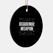 Academic Weapon - Inspirerend Classic - Terug naar Keramisch Ornament (Rechts)