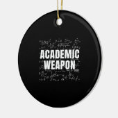 Academic Weapon - Inspirerend Classic - Terug naar Keramisch Ornament (Links)
