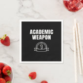 Academic Weapon - Inspirerend oversized Funny TR Servet (Insitu)