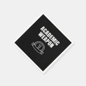 Academic Weapon - Inspirerend oversized Funny TR Servet (Hoek)