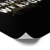 Academic Weapon - Inspirerend Oversized - Terug na Poster (Hoek)