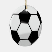 Academica Oval kerstversiering Keramisch Ornament (Rechts)
