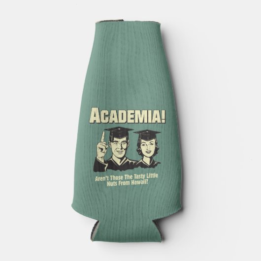 Academie: Smakelijke noten uit Hawaï Flesjeskoeler (Voorkant)