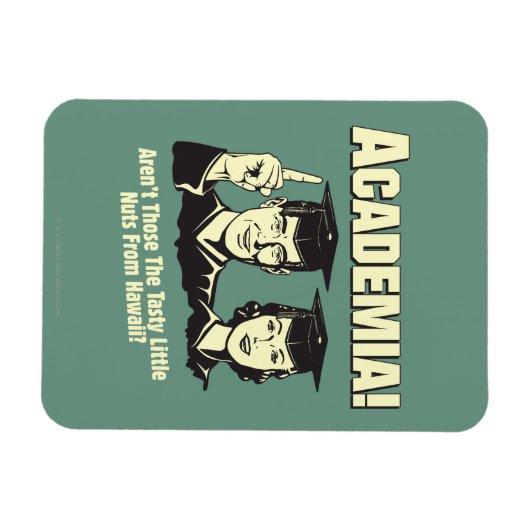 Academie: Smakelijke noten uit Hawaï Magneet (Horizontaal)