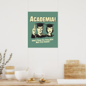 Academie: Smakelijke noten uit Hawaï Poster (Keuken)