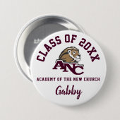 Academie van de Nieuwe Kerk Button Logo Custom (Voorkant /achterkant)