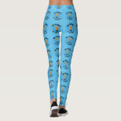 Academie van het hart Blauwe Leggings (Achterkant)