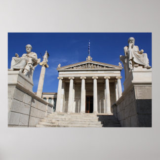 Academie van het Poster van Athene