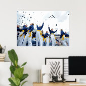 Academie voor de luchtmacht poster (Thuiskantoor)