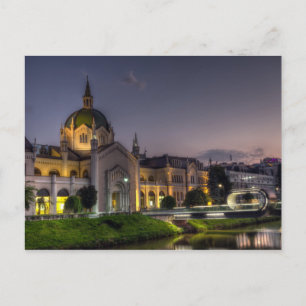 Academie voor schone kunsten, Sarajevo, Bosnië en  Briefkaart