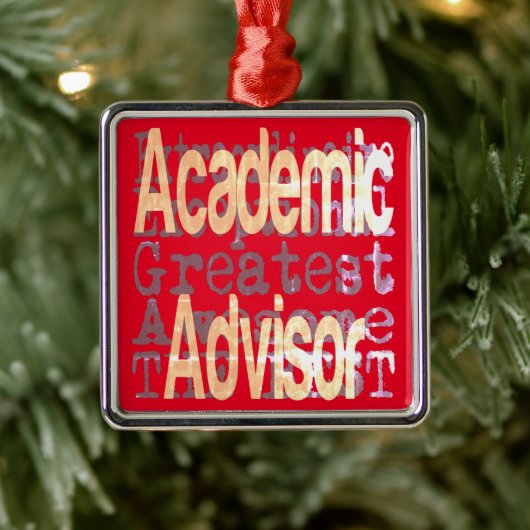Academisch Adviseur Extraordinaire Metalen Ornament (Boom)