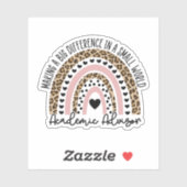 Academisch adviseur geschenken sticker (Vel)