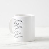 Academisch adviseur koffiemok (Voorkant links)