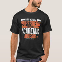 Academisch adviseur superheld Grappig Academisch a