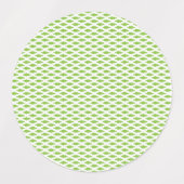 Academisch groen patroon voor succes labels (Design 1)