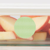 Academisch groen patroon voor succes labels (Aangebracht)