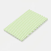 Academisch groen patroon voor succes post-it® notes (Schuin)