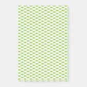 Academisch groen patroon voor succes post-it® notes (Voorkant)