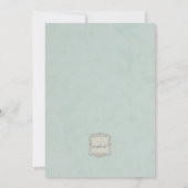 Academisch kader afstudeeruitnodiging kaart (Achterkant)