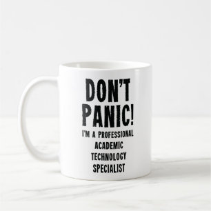 academisch technologiespecialist koffiemok