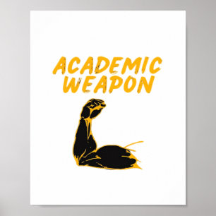 Academisch wapen - Inspirerend klassieker Poster