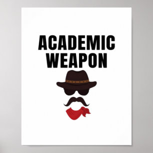 Academisch wapen - Inspirerend klassieker Poster