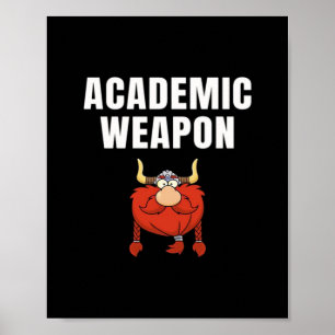 Academisch wapen - Inspirerend oversized chill Poster