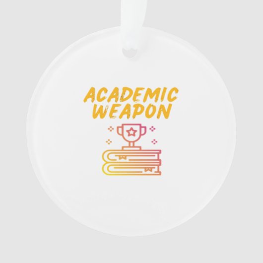 Academisch wapen - Inspirerend oversized Ornament (voorkant)