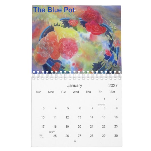 Academische agenda kalender (Jan 2027)