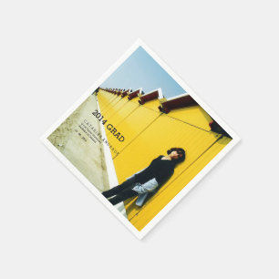 Academische graduatie Foto Modern Black 2014 Afstu Servet