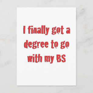 Academische opleiding aankondigingskaart