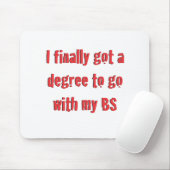 Academische opleiding muismat (Met muis)