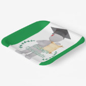 Academische opleiding papieren bordje (Gebogen)