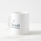 Academische prestatie PharmD Koffiemok (Voorkant links)
