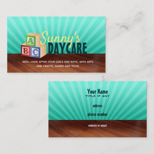 Academy Visitekaartjes (Voorkant / Achterkant)