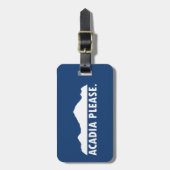 Acadia Alsjeblieft Bagagelabel (Voorkant verticaal)