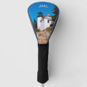 Acadia Bass Harbor Lighthouse Golfheadcover (Voorkant)